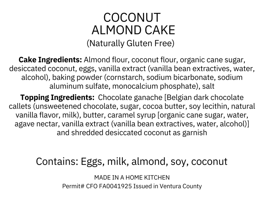 Winter 2026 Ingredients Tab